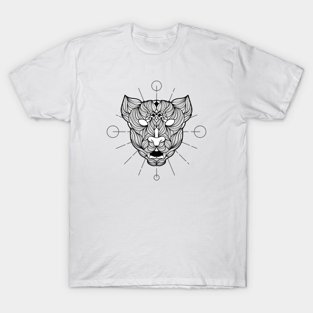 Mystical Jaguar T-Shirt by B-N3M0